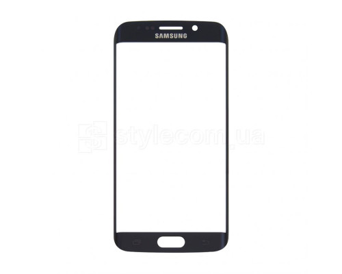 Скло дисплея для переклеювання Samsung Galaxy S6 Edge/G925 (2015) black Original Quality TPS-2710000121916