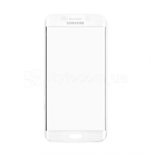Скло дисплея для переклеювання Samsung Galaxy S6 Edge/G925 (2015) white Original Quality TPS-2710000121923