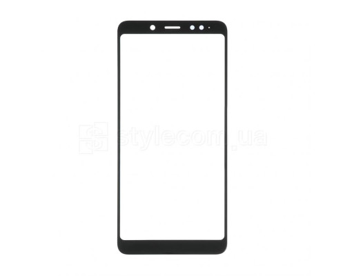 Скло дисплея для переклеювання Xiaomi Redmi Note 5, Redmi Note 5 Pro black Original Quality TPS-2710000184737