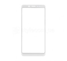 Скло дисплея для переклеювання Xiaomi Redmi Note 5, Redmi Note 5 Pro white Original Quality TPS-2710000184744