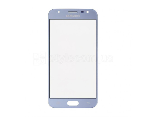 Скло дисплея для переклеювання Samsung Galaxy J3/J330 (2017) light blue Original Quality TPS-2710000184898