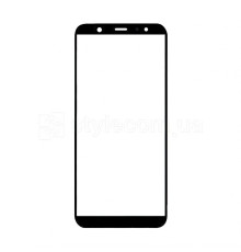 Скло дисплея для переклеювання Samsung Galaxy J8/J810 (2018) black Original Quality TPS-2710000184911