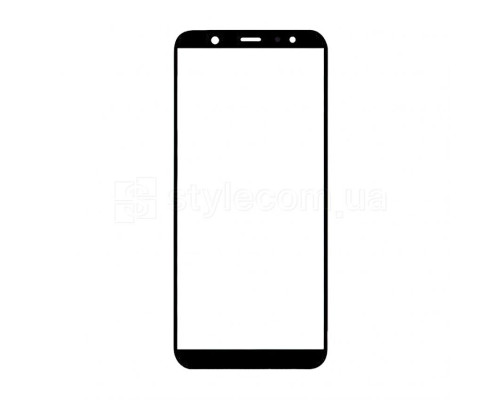 Скло дисплея для переклеювання Samsung Galaxy J8/J810 (2018) black Original Quality TPS-2710000184911