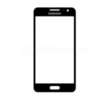 Скло дисплея для переклеювання Samsung Galaxy A3/A300 (2015) black Original Quality TPS-2701930000006