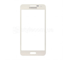 Скло дисплея для переклеювання Samsung Galaxy A3/A310 (2016) white Original Quality