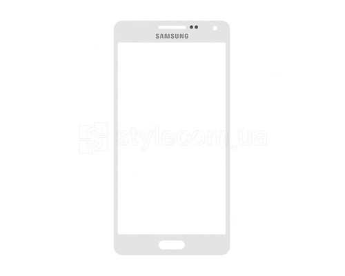 Скло дисплея для переклеювання Samsung Galaxy A5/A500 (2015) white Original Quality