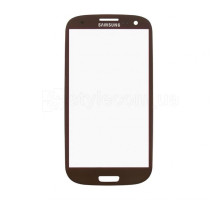 Скло дисплея для переклеювання Samsung Galaxy S3 I9300 coffee Original Quality TPS-2701583800008