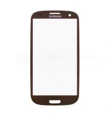 Скло дисплея для переклеювання Samsung Galaxy S3 I9300 coffee Original Quality TPS-2701583800008