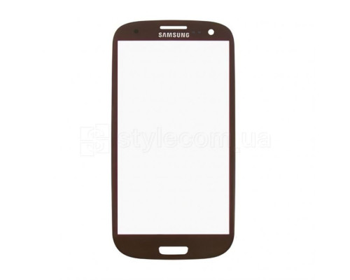 Скло дисплея для переклеювання Samsung Galaxy S3 I9300 coffee Original Quality TPS-2701583800008