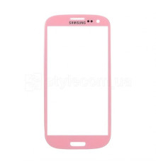 Скло дисплея для переклеювання Samsung Galaxy S3 I9300 pink Original Quality TPS-2701583600004