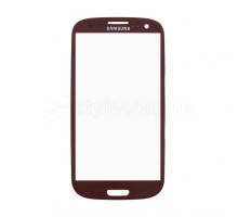 Скло дисплея для переклеювання Samsung Galaxy S3 I9300 red Original Quality TPS-2701583400000