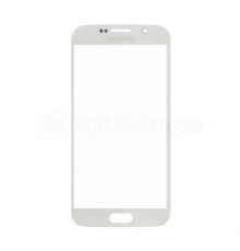 Скло дисплея для переклеювання Samsung Galaxy S6/G920 (2015) white Original Quality TPS-2701912300001