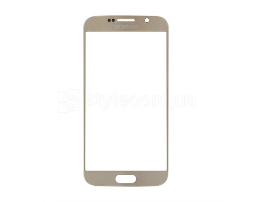 Скло дисплея для переклеювання Samsung Galaxy S6/G920 (2015) gold Original Quality TPS-2701912500005