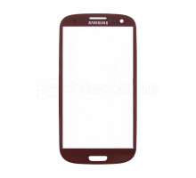 Скло дисплея для переклеювання Samsung Galaxy S4 I9500 red Original Quality TPS-2701584600003