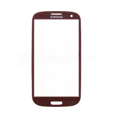 Скло дисплея для переклеювання Samsung Galaxy S4 I9500 red Original Quality TPS-2701584600003