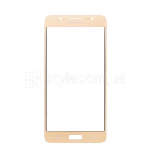 Скло дисплея для переклеювання Samsung Galaxy J5/J510 (2016) gold Original Quality TPS-2702281400002