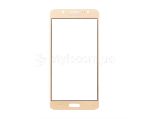 Скло дисплея для переклеювання Samsung Galaxy J5/J510 (2016) gold Original Quality