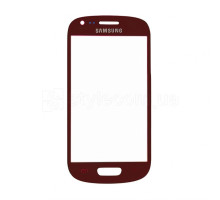 Скло дисплея для переклеювання Samsung Galaxy S3 Mini I8190 red Original Quality TPS-2701584200005