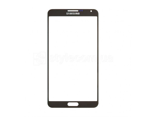 Скло дисплея для переклеювання Samsung Galaxy Note 3 N9000 black Original Quality