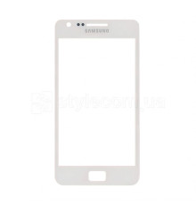 Скло дисплея для переклеювання Samsung Galaxy S2 I9100, Galaxy S2 Plus I9105 white Original Quality TPS-2701583000002