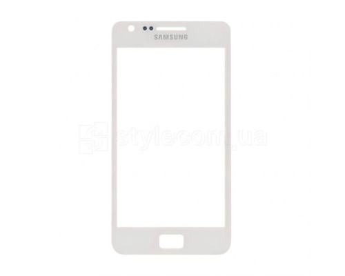 Скло дисплея для переклеювання Samsung Galaxy S2 I9100, Galaxy S2 Plus I9105 white Original Quality TPS-2701583000002