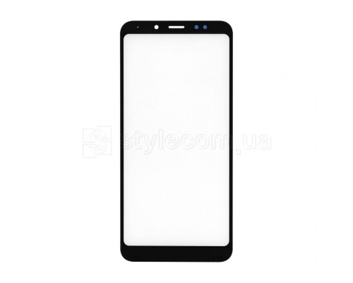 Скло дисплея для переклеювання Xiaomi Redmi 5 Plus з OCA-плівкою black Original Quality TPS-2710000227069