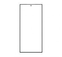 Скло дисплея для переклеювання Samsung Galaxy S24 Ultra/S928 (2024) з OCA-плівкою black Original Quality TPS-2710000337485 2710000337485