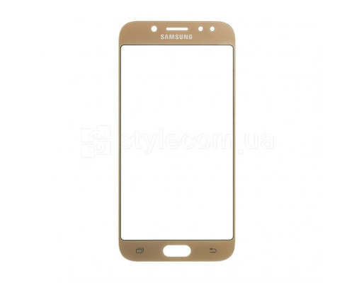 Скло дисплея для переклеювання Samsung Galaxy J5/J530 (2017) gold Original Quality TPS-2710000144991