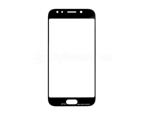 Скло дисплея для переклеювання Samsung Galaxy J5/J530 (2017) black Original Quality TPS-2710000144984