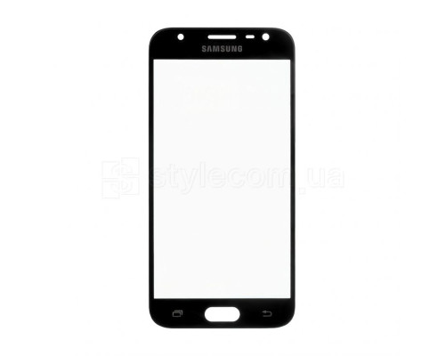 Скло дисплея для переклеювання Samsung Galaxy J3/J330 (2017) black Original Quality TPS-2710000145004