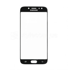 Скло дисплея для переклеювання Samsung Galaxy J7/J730 (2017) black Original Quality TPS-2710000145028