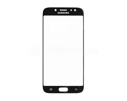 Скло дисплея для переклеювання Samsung Galaxy J7/J730 (2017) black Original Quality TPS-2710000145028