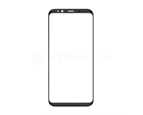 Скло дисплея для переклеювання Samsung Galaxy S8 Plus/G955 (2017) black Original Quality TPS-2710000145080