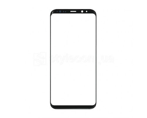 Скло дисплея для переклеювання Samsung Galaxy S8 Plus/G955 (2017) black Original Quality TPS-2710000145080