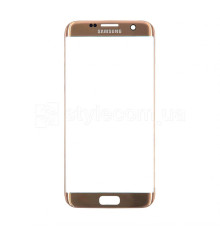 Скло дисплея для переклеювання Samsung Galaxy S7 Edge/G935 (2016) gold Original Quality TPS-2710000145103