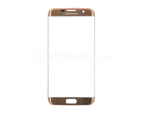 Скло дисплея для переклеювання Samsung Galaxy S7 Edge/G935 (2016) gold Original Quality TPS-2710000145103