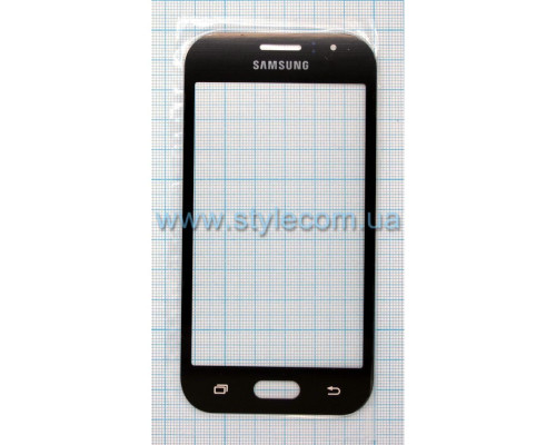 Скло дисплея для переклеювання Samsung Galaxy J1 Ace/J110 (2015) black Original Quality TPS-2702281100001