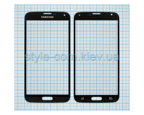 Скло дисплея для переклеювання Samsung Galaxy S5/G900H black Original Quality TPS-2701720600003