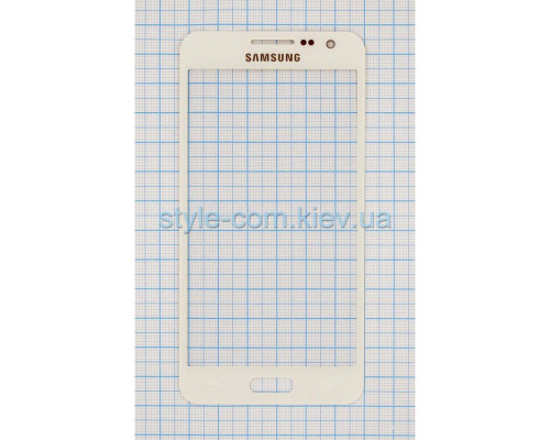 Скло дисплея для переклеювання Samsung Galaxy A3/A300 (2015) white Original Quality TPS-2701930100003