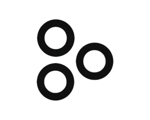 Скло камери для Samsung Galaxy A35 5G/A356 (2024), A55/A556 (2024) (3 шт.) black TPS-2710000355199 2710000355199