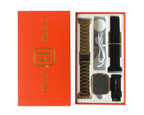 Смарт-годинник Smart Watch H8 ULTRA Max золотий mag-2000001449103142581