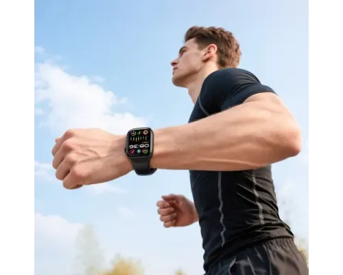 Смарт-годинник BOROFONE BD14 Plus Smart watch(call version) чорний mag-6941991126192152005