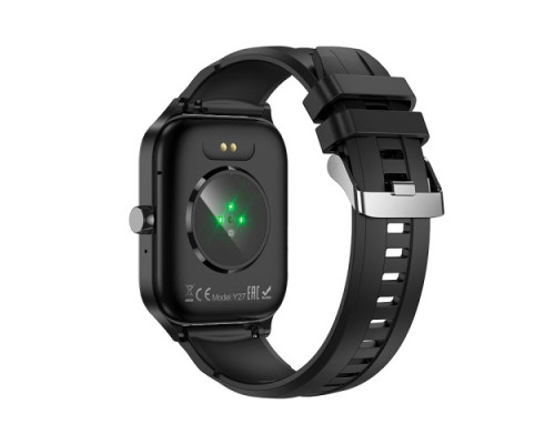 Смарт-годинник HOCO Y27 Smart sports watch(call version) Black mag-6942007645430141573
