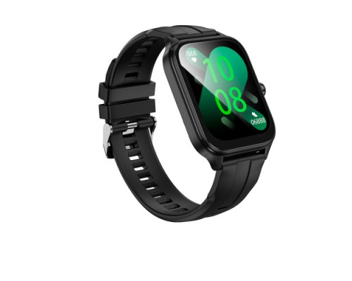 Смарт-годинник HOCO Y27 Smart sports watch(call version) Black mag-6942007645430141573