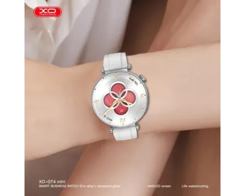 Смарт-годинник XO GT4 mini AMOLED Screen Smart Sports Talking Watch Silver mag-6920680823086147281