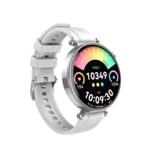 Смарт-годинник XO GT4 mini AMOLED Screen Smart Sports Talking Watch Silver mag-6920680823086147281