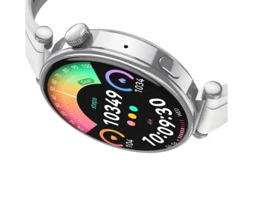 Смарт-годинник XO GT4 mini AMOLED Screen Smart Sports Talking Watch Silver mag-6920680823086147281