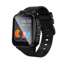 Смарт-годинник дитячий HOCO Y104 4G children phone-watch Black mag-6942007646352141574