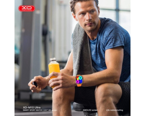 Смарт-годинник XO M10Ultra 9th Wireless Charging Smart Sports Talking Watch Поморанчевий mag-692068086087657292