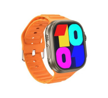 Смарт-годинник XO M10Ultra 9th Wireless Charging Smart Sports Talking Watch Поморанчевий mag-692068086087657292
